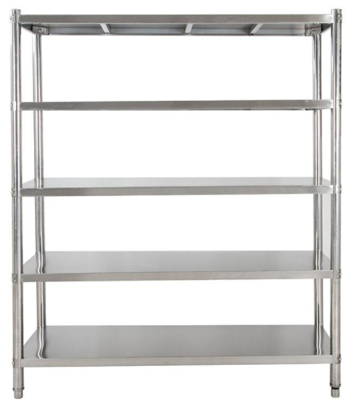 五層貨架（1200*500*1800） 不銹鋼五層菜架 （ZC）